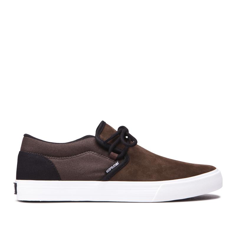 Supra CUBA Sneaker Low Damen Braun Lagerverkauf TQEFR5842